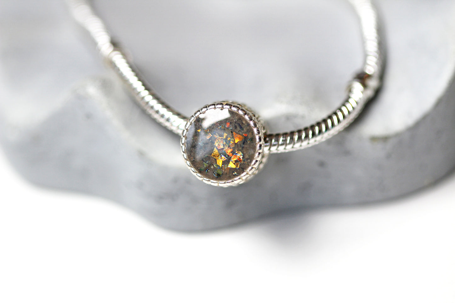 Charm - Round Beaded