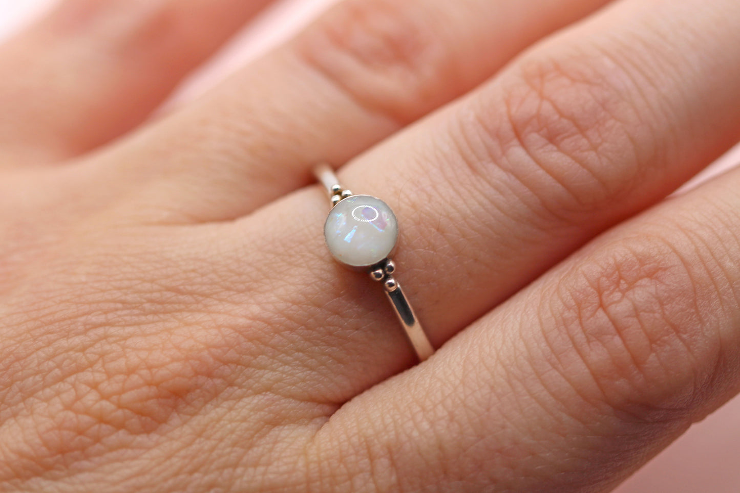 Mila Round Ring