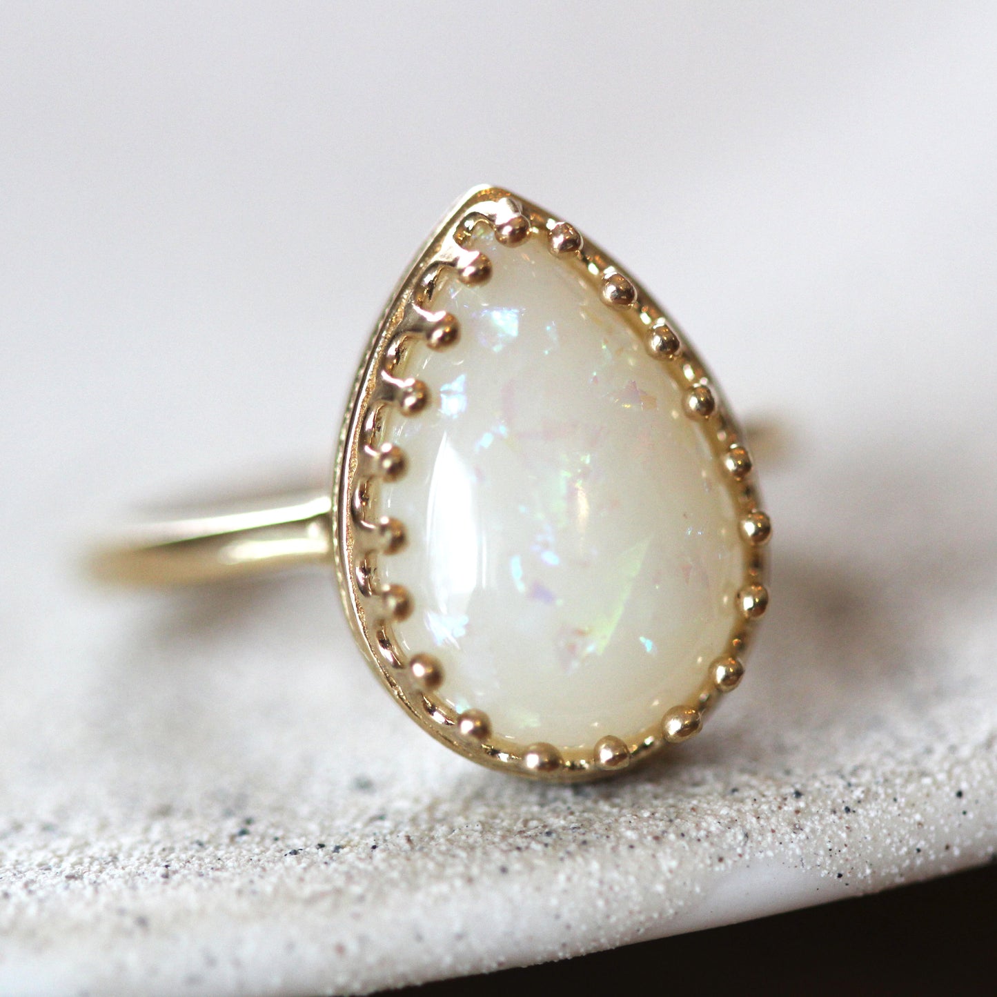 Heartlyn Pear Ring
