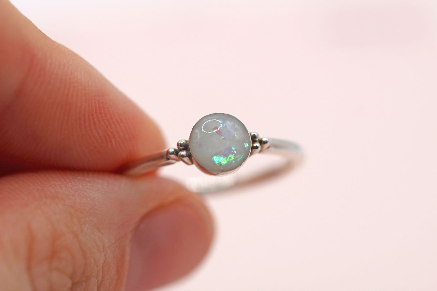 Mila Round Ring