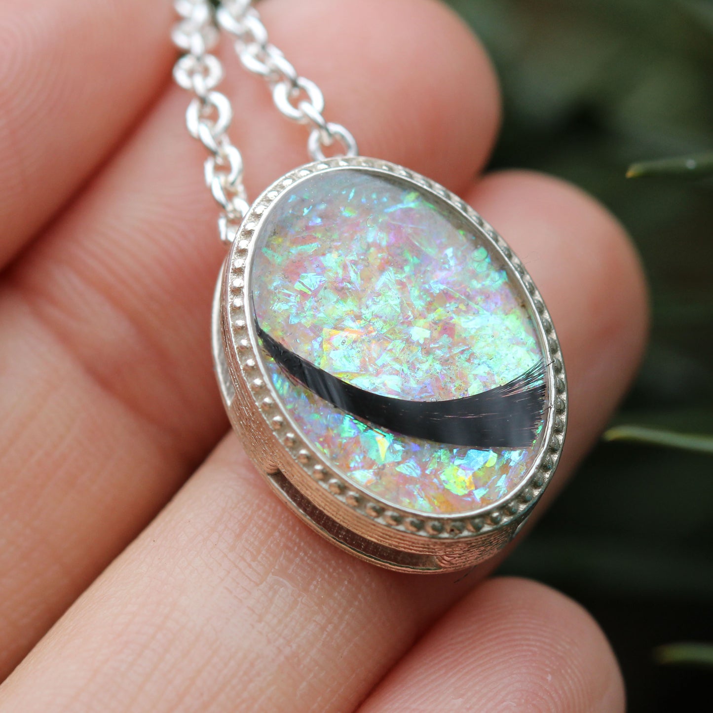 Belle Oval Slider Charm