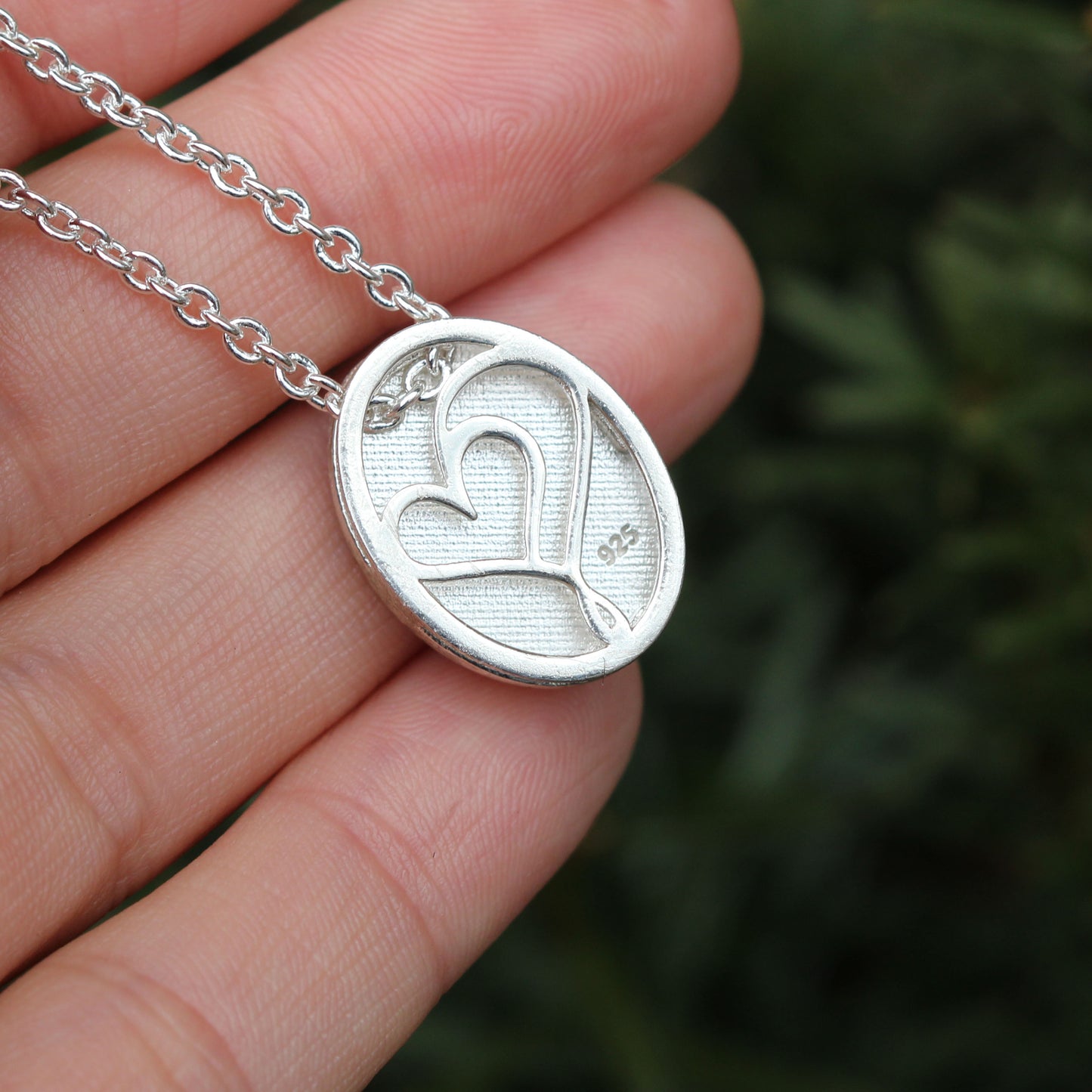 Belle Oval Slider Charm