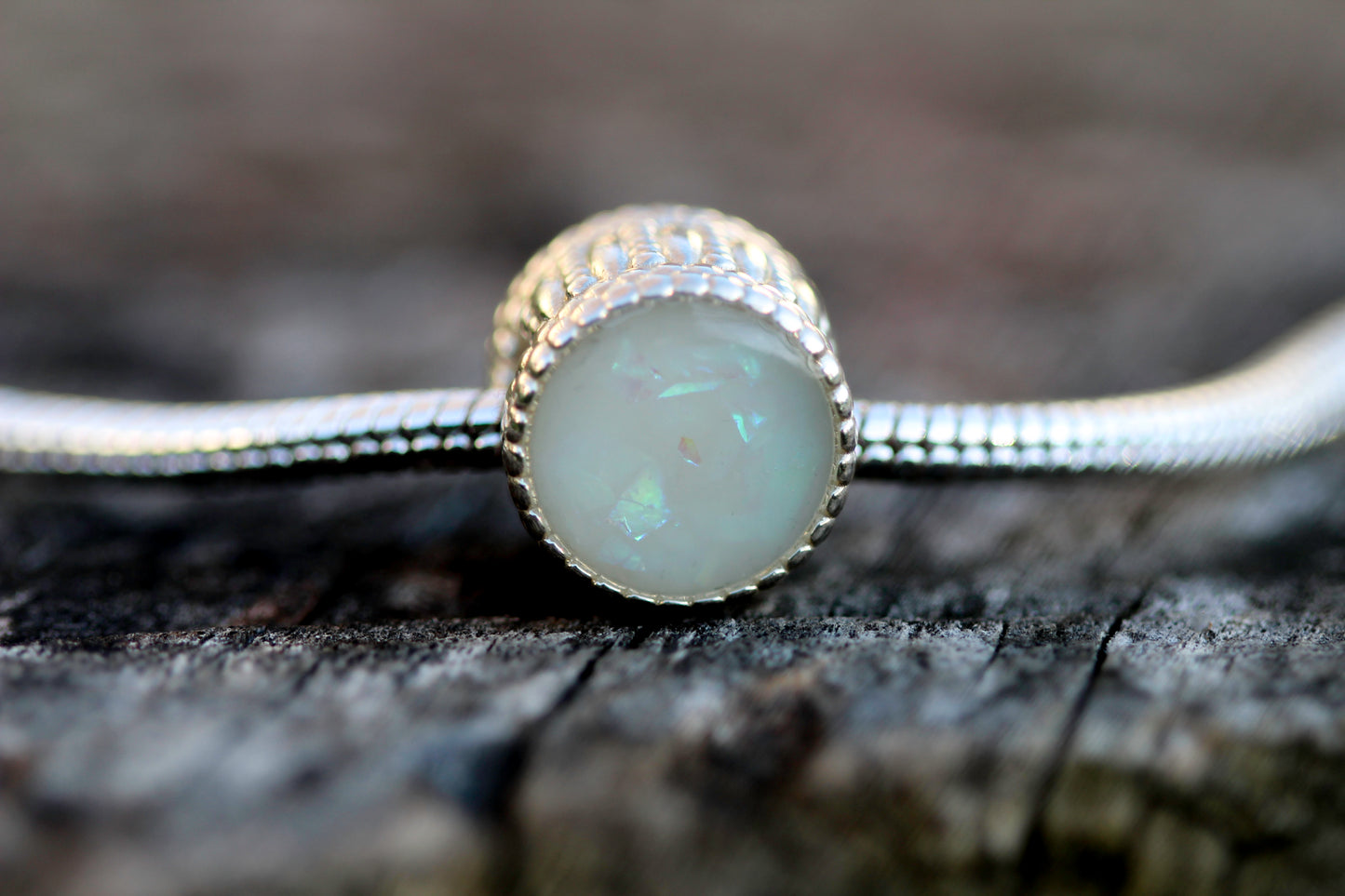 Charm - Round Beaded