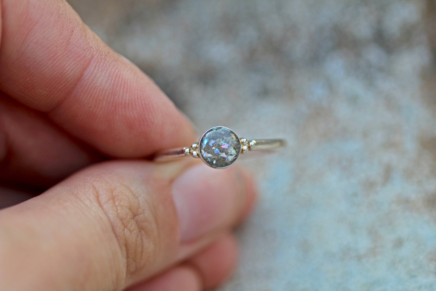 Mila Round Ring